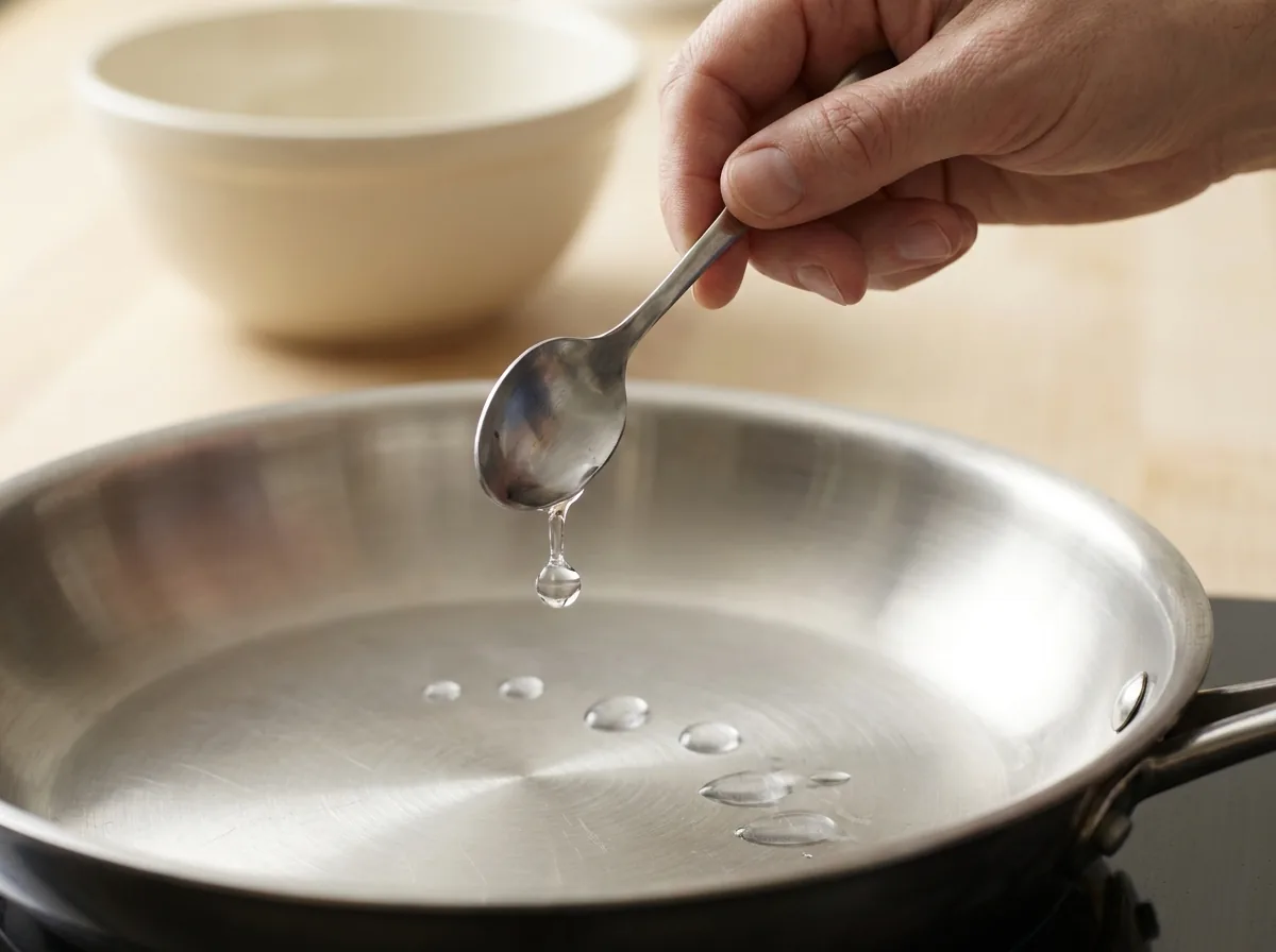 Cómo hacerlo: sartén bien caliente