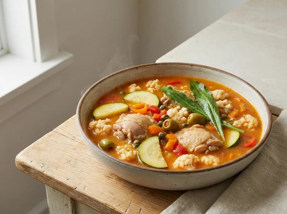 Chicken asopao