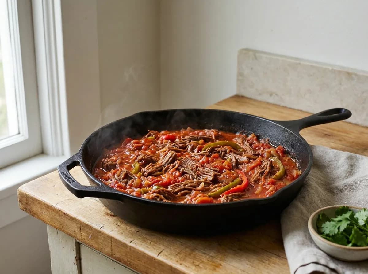 Carne desmechada